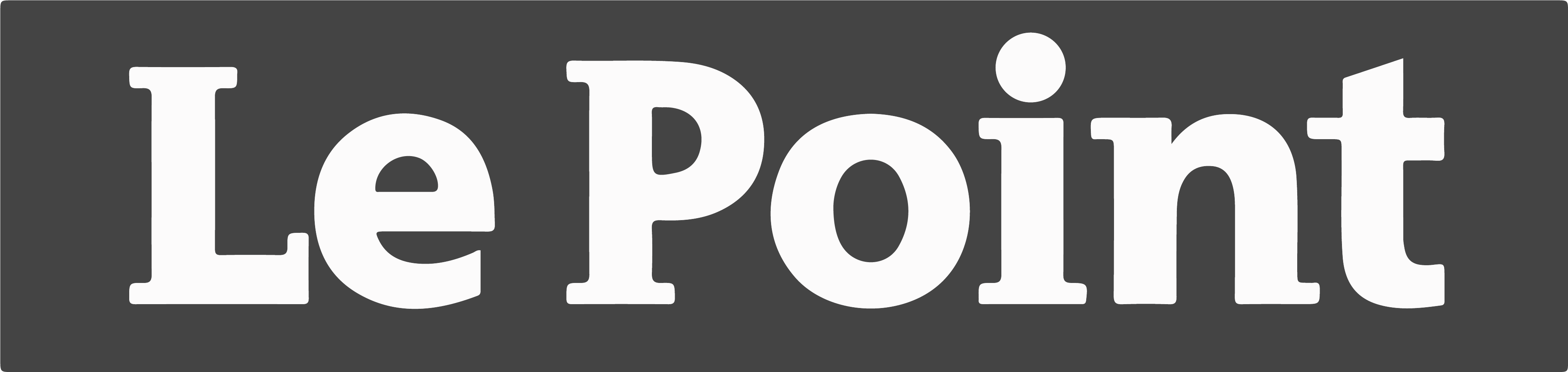 Logo Le Point - Gris